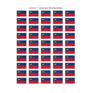 Liechtenstein Sheet of 50 Stickers