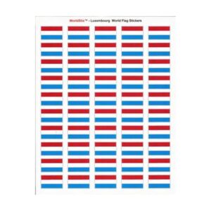 Luxembourg Sheet of 50 Stickers