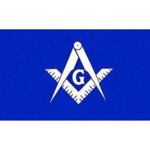 Masonic Blue and White