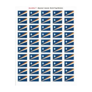 Marshall Islands Sheet of 50 Stickers
