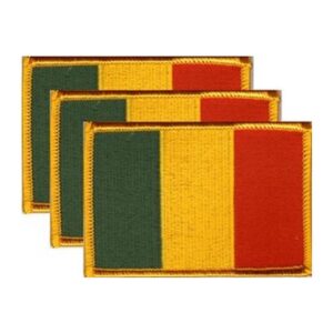 Mali Flag PatchPack of 3