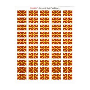 Macedonia Sheet of 50 Stickers