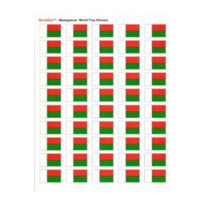 Madagascar Sheet of 50 Stickers