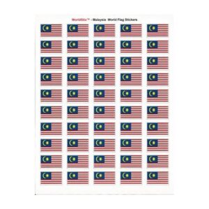 Malaysia Sheet of 50 Stickers