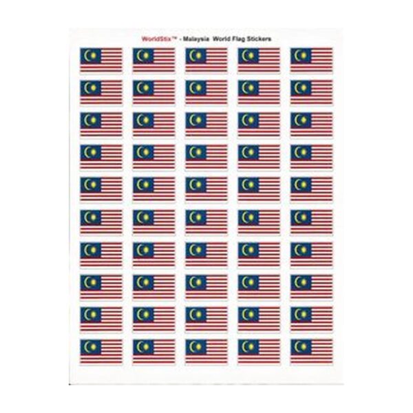 Malaysia Sheet of 50 Stickers
