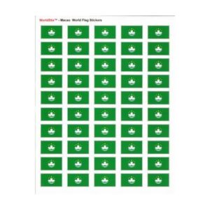 Macao Sheet of 50 Stickers