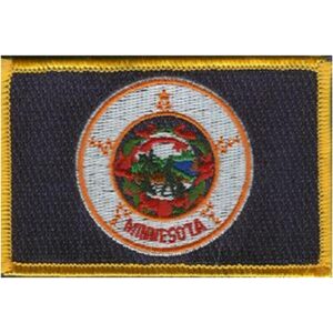 Minnesota Flag PatchPatck of 3 – Old Version