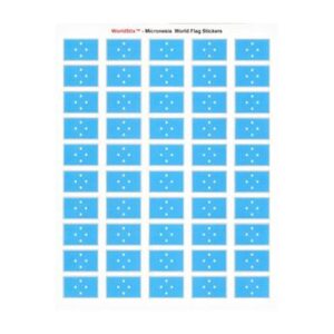 Micronesia Sheet of 50 Stickers