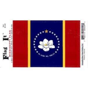 Mississippi Flag DecalPack of 6 – New Design