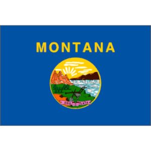 Montana Polyester Flag