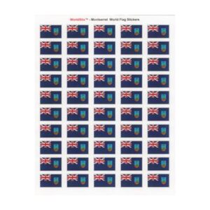 Montserrat Sheet of 50 Stickers