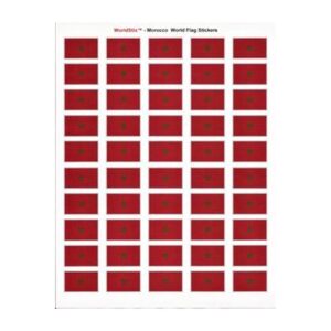 Morocco Sheet of 50 Stickers