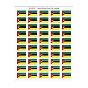Mozambique Sheet of 50 Stickers