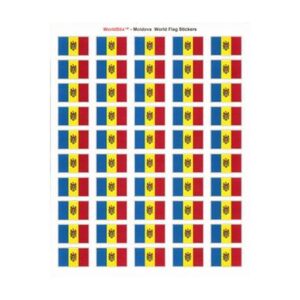 Moldova Sheet of 50 Stickers