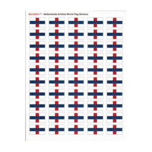 Netherlands Antilles Sheet of 50 Stickers