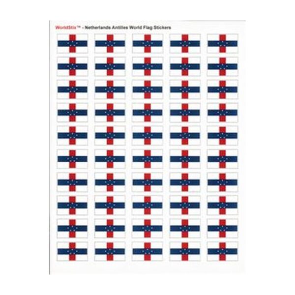 Netherlands Antilles Sheet of 50 Stickers