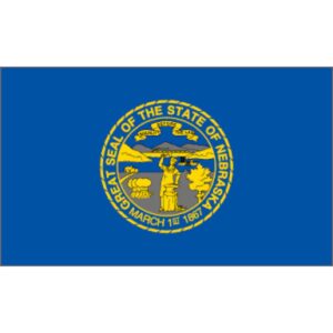 Nebraska Polyester Flag