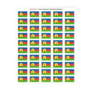 New Caledonia Sheet of 50 Stickers