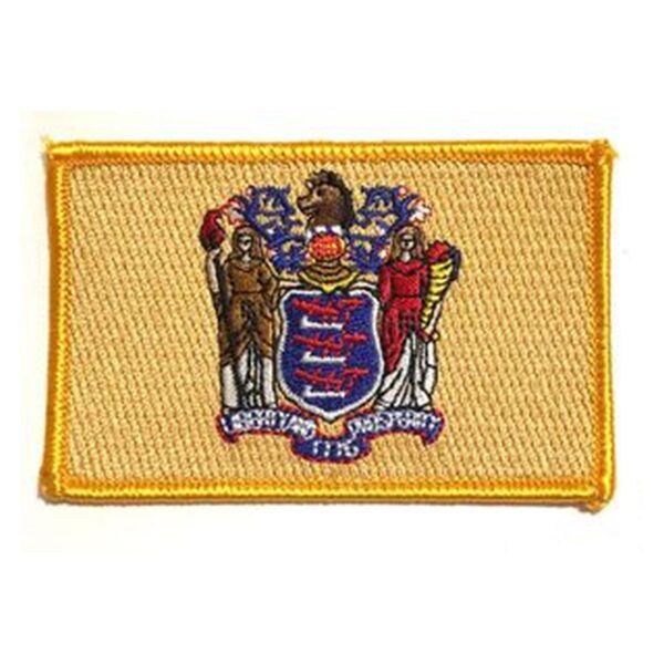 New Jersey Flag PatchPack of 3