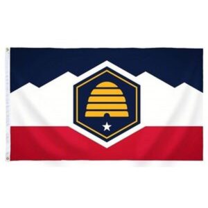 New Version – Utah Polyester Flag
