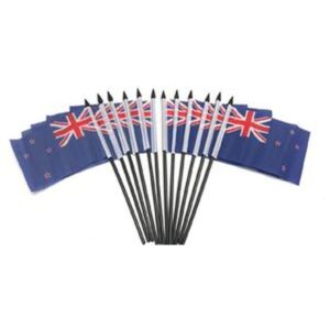 New Zealand Miniature Flags – 12 Pack