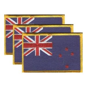 New Zealand Flag PatchPack of 3