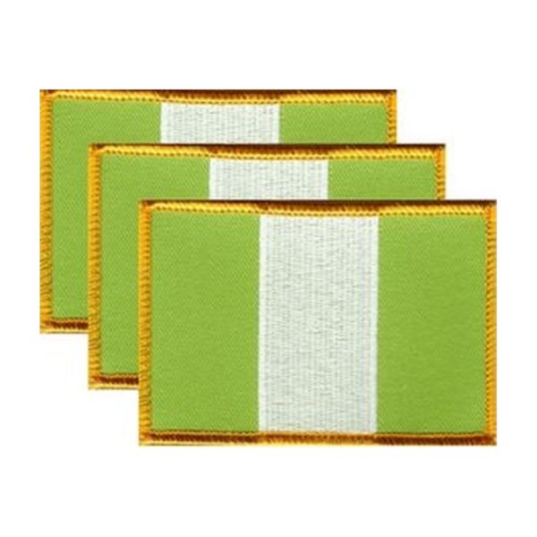 Nigeria Flag PatchPack of 3