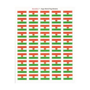 Niger Sheet of 50 Stickers