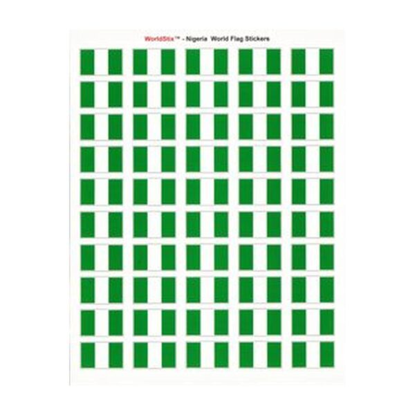 Nigeria Sheet of 50 Stickers