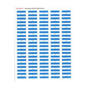 Nicaragua Sheet of 50 Stickers
