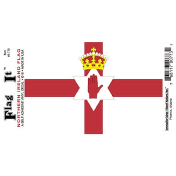Northern Ireland Flag DecalPack of 6