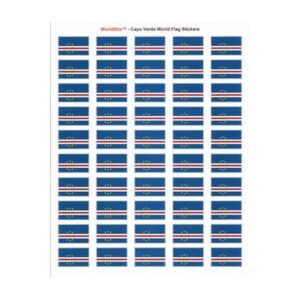Cape Verde Sheet of 50 Stickers