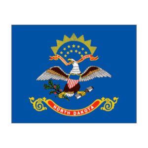 North Dakota Polyester Flag