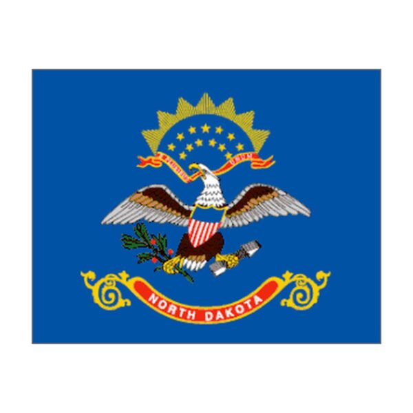 North Dakota Polyester Flag