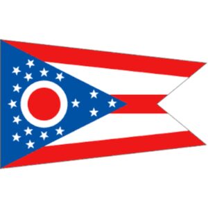 Ohio Polyester Flag