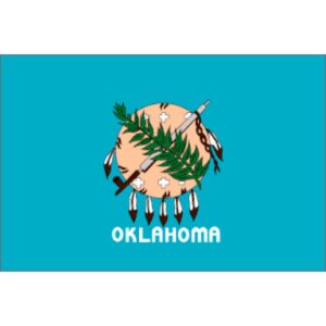 Oklahoma Polyester Flag