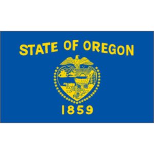 Oregon Polyester Flag