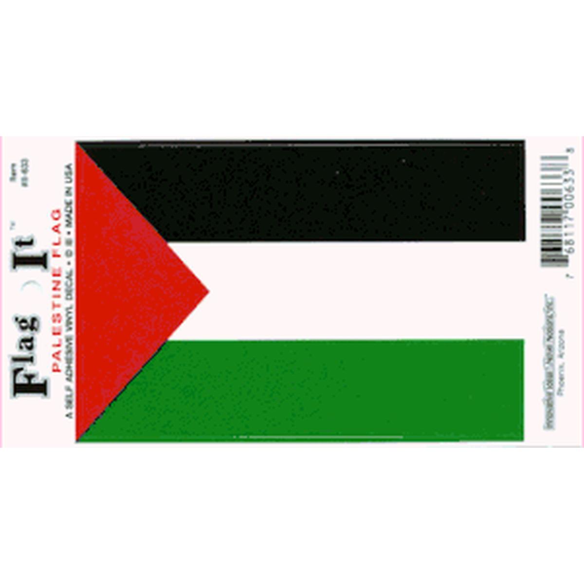 Palestine Flag DecalPack of 6