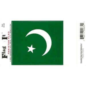 Pakistan Flag DecalPack of 6