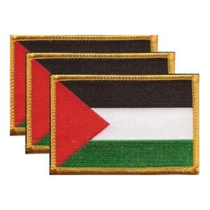 Palestine Flag PatchPack of 3