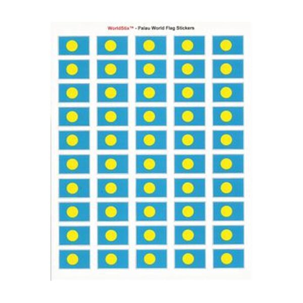 Palau Sheet of 50 Stickers
