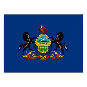 Pennsylvania Polyester Flag