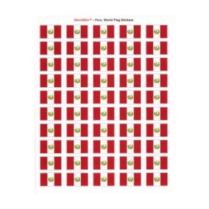 Peru Sheet of 50 Stickers