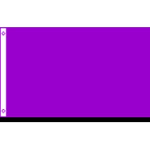 Purple Solid Color Flag