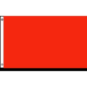 Red Solid Color Flag