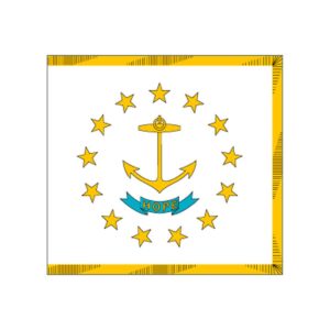 Rhode Island Polyester Flag