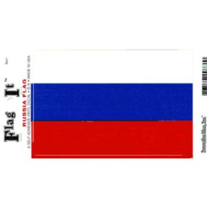 Russia Flag DecalPack of 6