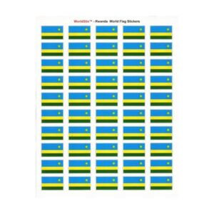 Rwanda Sheet of 50 Stickers