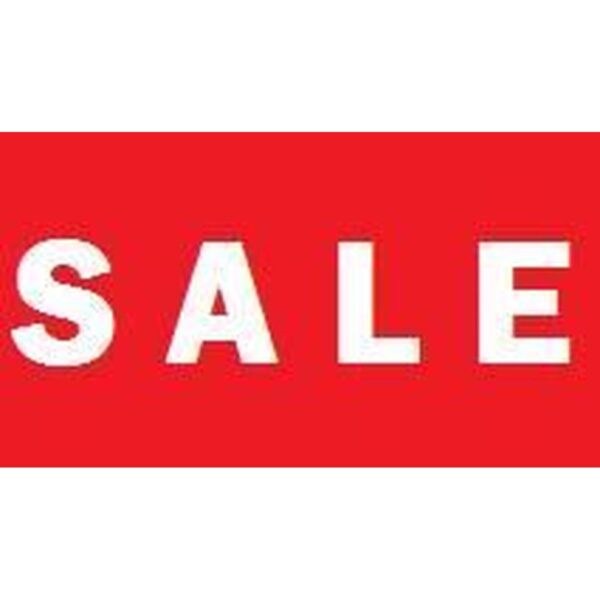 Sale Flag, Red