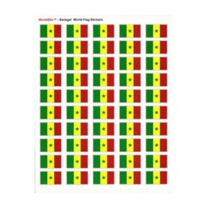 Senegal Sheet of 50 Stickers